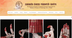 Desktop Screenshot of nalandadanceeducation.com